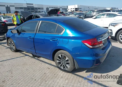 2014 Honda Civic Ex z USA, uszkodzony, nr VIN 19XFB2F83EE073746